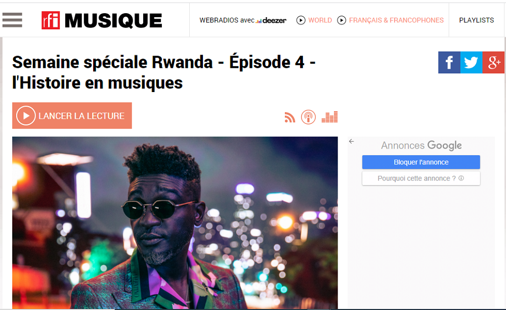 Umuziki nyarwanda wahawe rugari kuri RFI